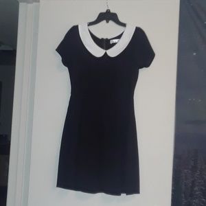 Modcloth Black Peter Pan Collar Dress
